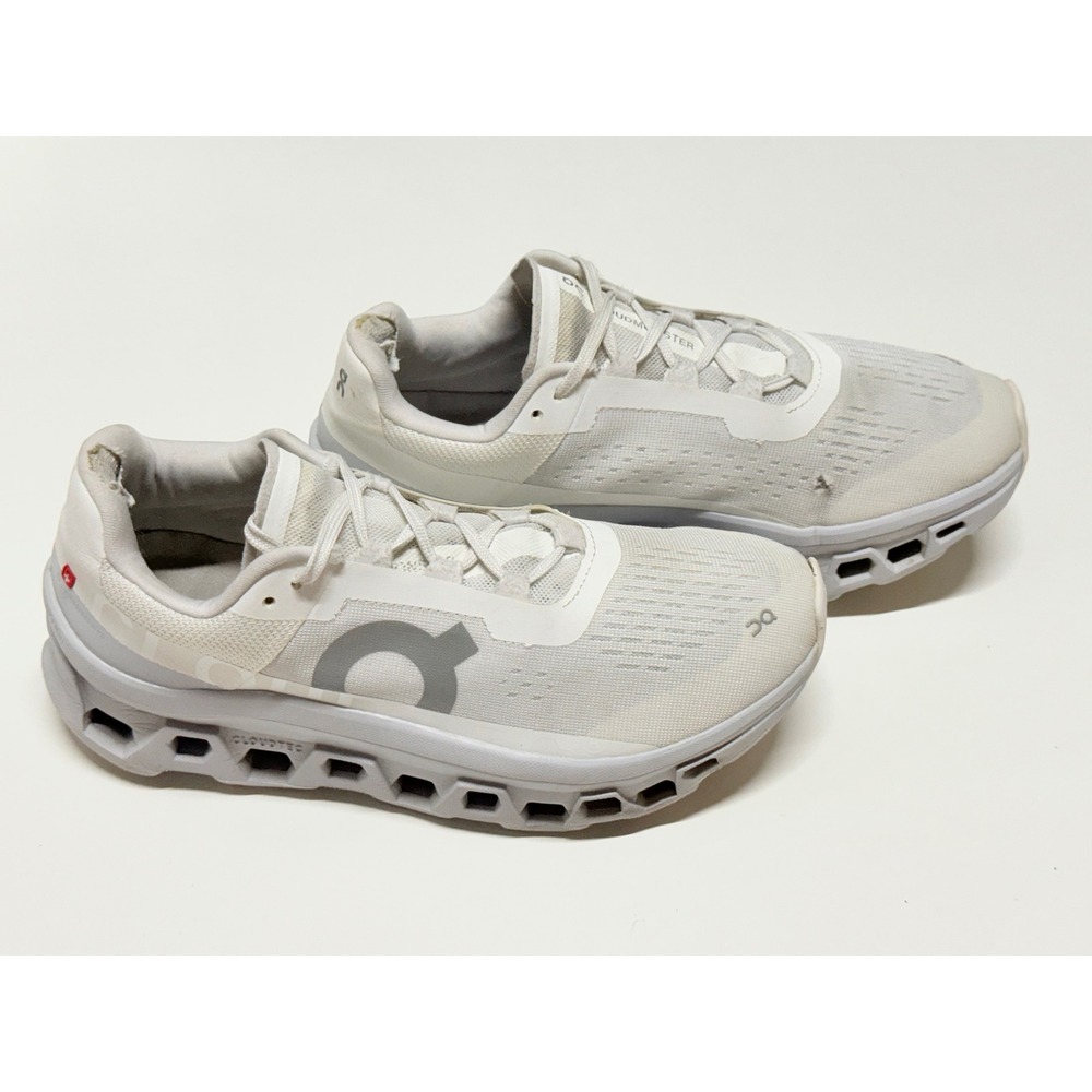 On Cloudmonster Womens Running Shoes White Frost 61.97849 Size 8.5